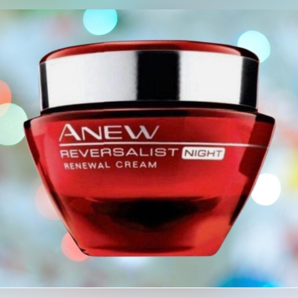 🌙 REVERSALIST Complete Renewal Night Cream Avon Anew DISCONTINUED NIB Rare!